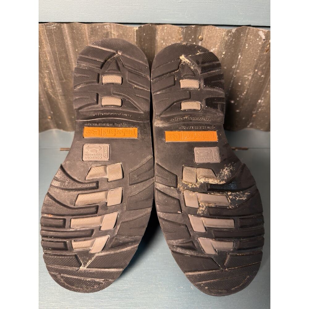 Timberland Mens Pro Pit Boss 6” Steel Toe 33032 ASTM F2413 Comfort Black Size 9W - Picture 7 of 9
